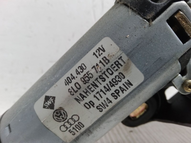 Recambio de motor limpia trasero para audi a3 (8l1) 1.9 tdi referencia OEM IAM 8L0955711B  404430