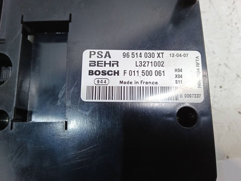 Recambio de mando climatizador para citroën xsara picasso (n68) 1.6 hdi referencia OEM IAM   