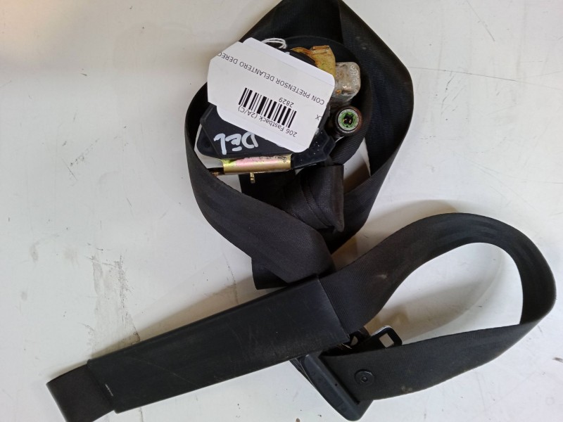 Recambio de cinturon con pretensor delantero derecho para peugeot 206 hatchback (2a/c) 1.1 i referencia OEM IAM   