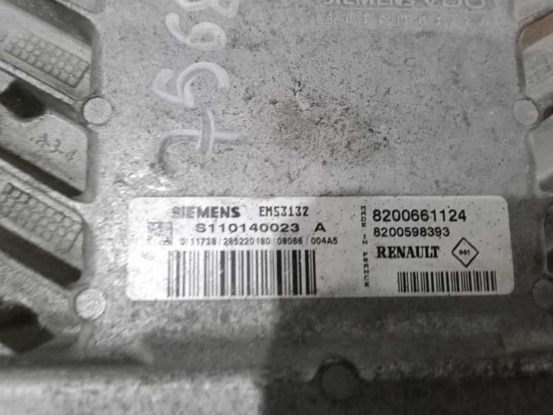 Recambio de centralita motor uce para dacia logan (ls_) 1.4 (lsoa, lsoc, lsoe, lsog) referencia OEM IAM 8200661124 S110140023 A 