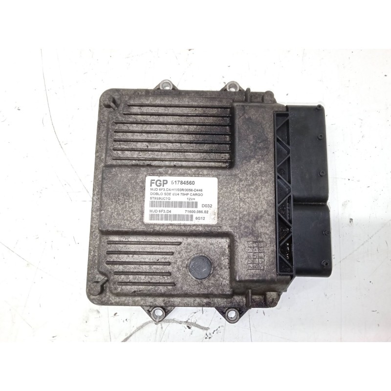 Recambio de centralita motor uce para fiat doblo monospace (119_, 223_) 1.3 jtd referencia OEM IAM 51784560 7160008602 MJD6F3D4