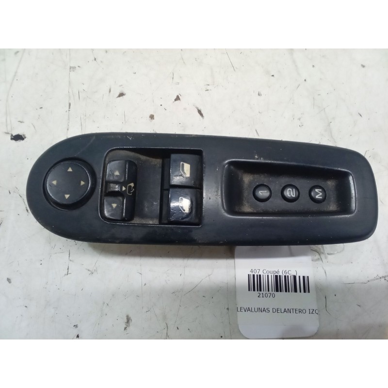 Recambio de mando elevalunas delantero izquierdo para peugeot 407 coupé (6c_) 2.7 hdi referencia OEM IAM   