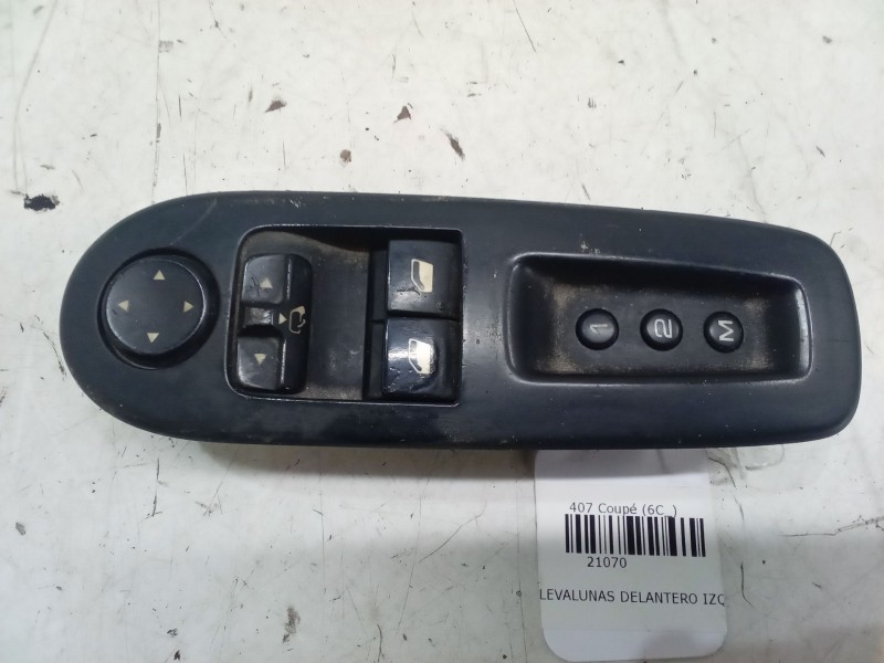 Recambio de mando elevalunas delantero izquierdo para peugeot 407 coupé (6c_) 2.7 hdi referencia OEM IAM   