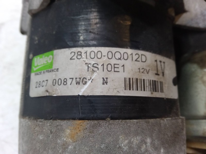 Recambio de motor arranque para peugeot 107 (pm_, pn_) 1.0 referencia OEM IAM 281000Q012D  TS10E1
