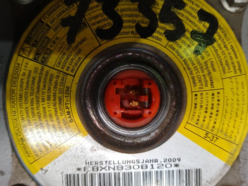 Recambio de airbag volante para toyota aygo (_b1_) 1.0 (kgb10_) referencia OEM IAM E8XN9308120  