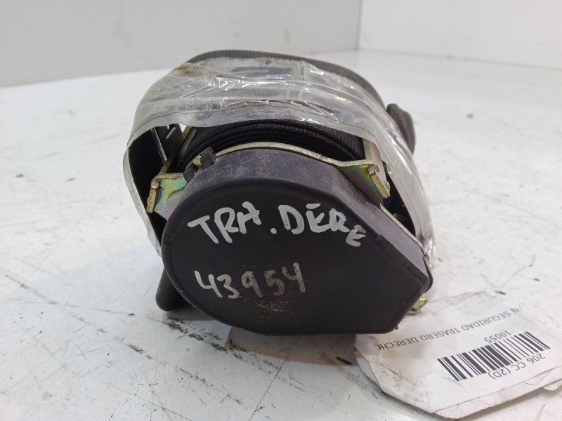 Recambio de cinturon seguridad trasero derecho para peugeot 206 cc (2d) 2.0 s16 referencia OEM IAM   