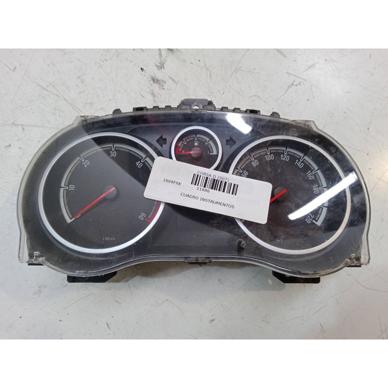 Recambio de cuadro instrumentos para opel corsa d (s07) 1.3 cdti (l08, l68) referencia OEM IAM P0013264273 281202453 1563680