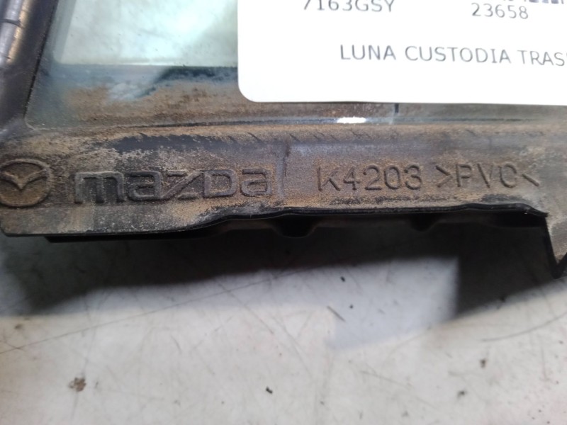 Recambio de luna custodia trasera izquierda para mazda 3 (bl) 1.6 mz-cd (bl14) referencia OEM IAM   