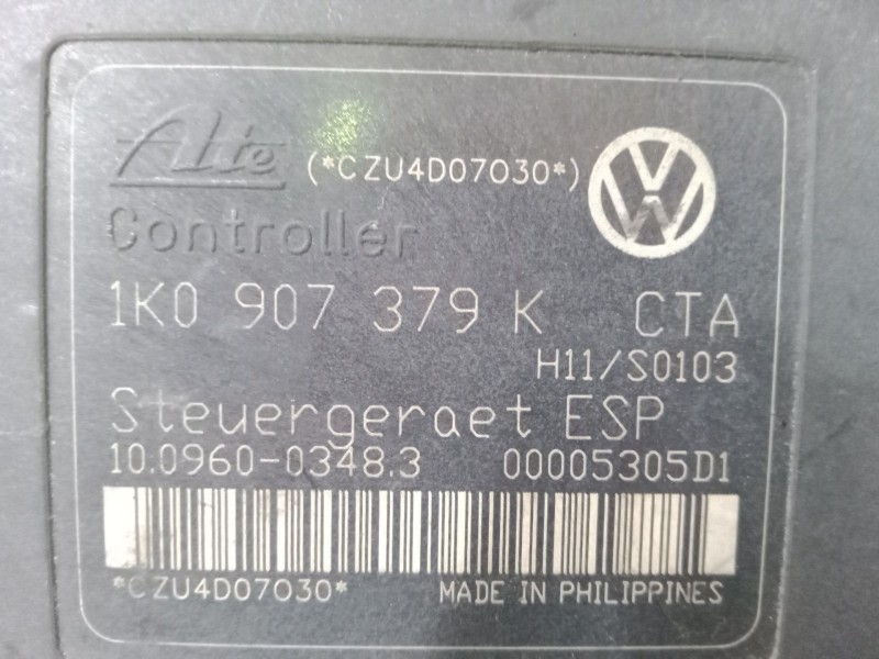 Recambio de abs para volkswagen touran (1t1, 1t2) 2.0 tdi referencia OEM IAM 1K0614517H  10020601064  10096003483