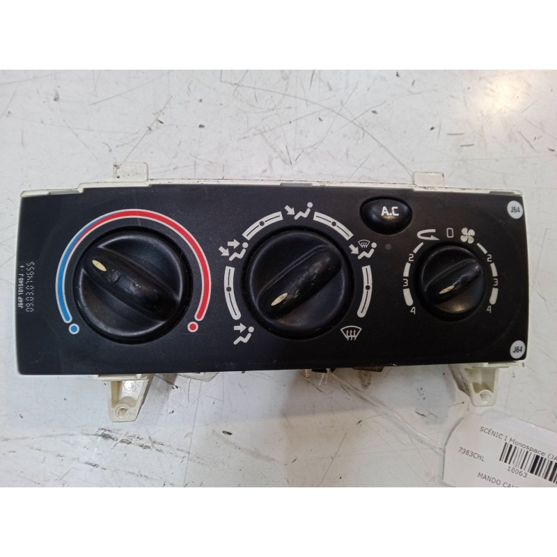 Recambio de mando calefaccion / a/a para renault scénic i monospace (ja0/1_, fa0_) 1.9 dti (ja1u) referencia OEM IAM J64RAC 6632