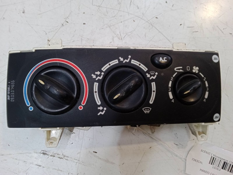 Recambio de mando calefaccion / a/a para renault scénic i monospace (ja0/1_, fa0_) 1.9 dti (ja1u) referencia OEM IAM J64RAC 6632