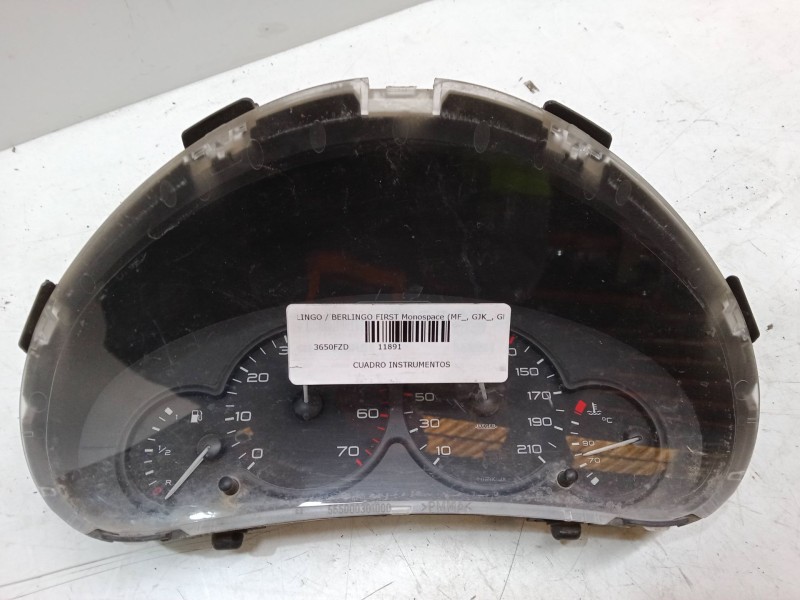 Recambio de cuadro instrumentos para citroën berlingo / berlingo first monospace (mf_, gjk_, gfk_) 1.6 hdi 75 (mf9hw, gj9hwc, gf