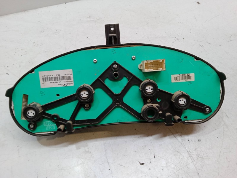 Recambio de cuadro instrumentos para citroën berlingo / berlingo first monospace (mf_, gjk_, gfk_) 1.6 hdi 75 (mf9hw, gj9hwc, gf