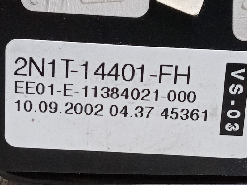 Recambio de caja reles / fusibles para ford fusion (ju_) 1.6 referencia OEM IAM   