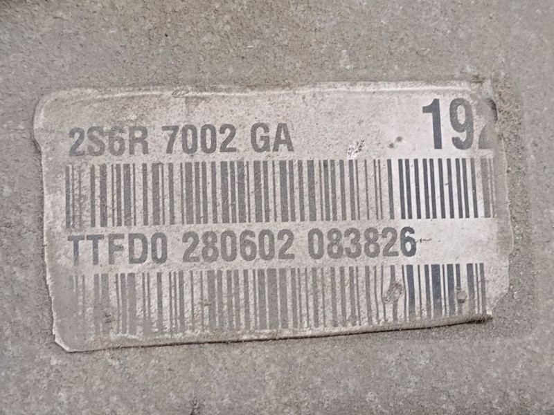 Recambio de caja de cambios manual 5 velocidades para ford fiesta v (jh_, jd_) 1.6 16v referencia OEM IAM 2S6R7002GA TTFD0 28060