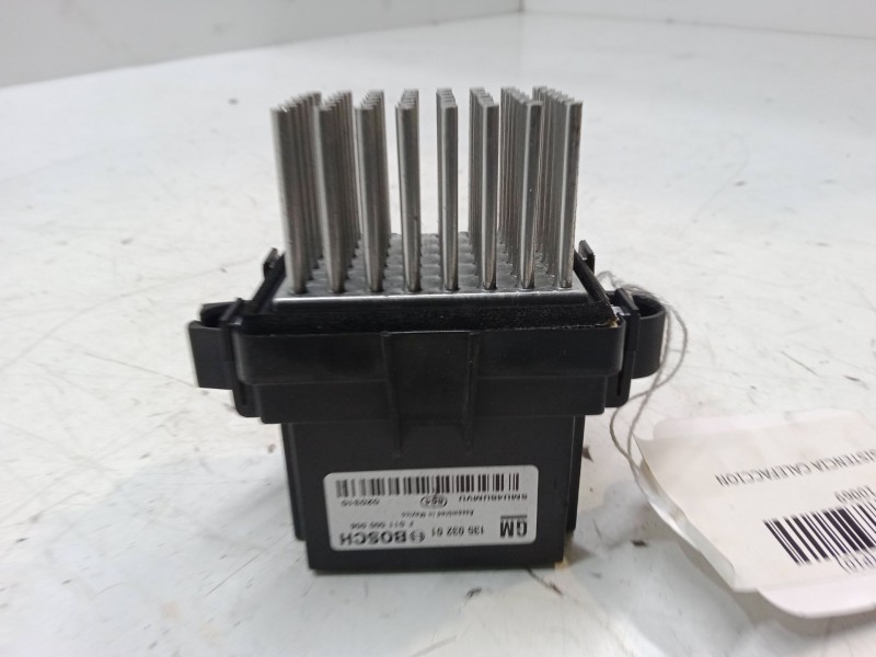 Recambio de resistencia calefaccion para opel astra j (p10) 1.7 cdti (68) referencia OEM IAM F01102428003  13503201
