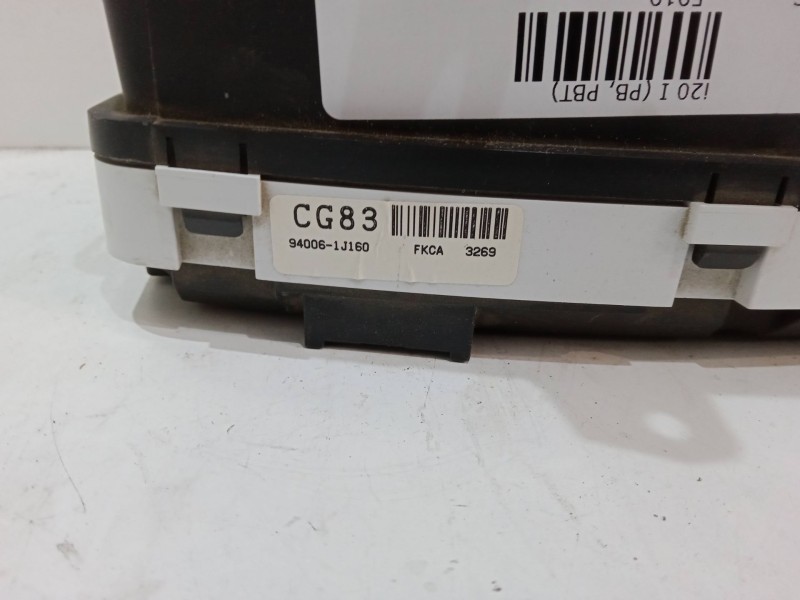 Recambio de cuadro instrumentos para hyundai i20 i (pb, pbt) 1.2 referencia OEM IAM 940061J160  A2C53398837 226