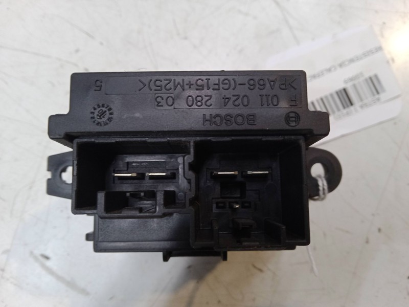 Recambio de resistencia calefaccion para opel astra j (p10) 1.7 cdti (68) referencia OEM IAM F01102428003  13503201