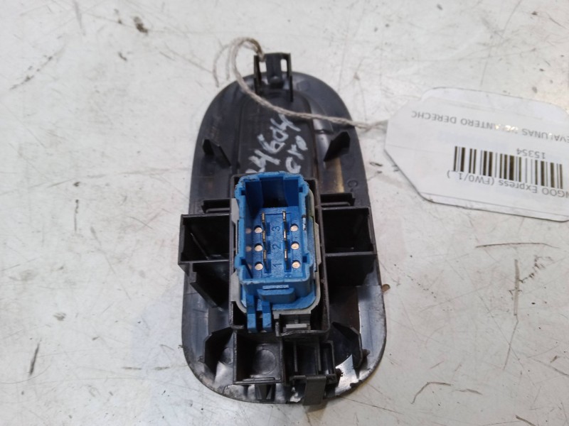 Recambio de mando elevalunas delantero derecho para renault kangoo express (fw0/1_) 1.6 16v (fw03, fw09, fw0d, fw0u, fw0w, fw13)
