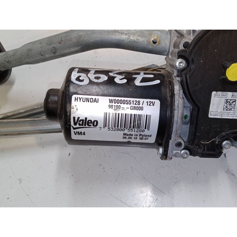 Recambio de motor limpia delantero para hyundai i20 ii (gb, ib) 1.0 t-gdi referencia OEM IAM   