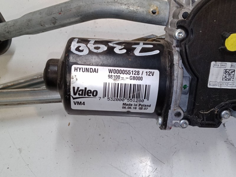 Recambio de motor limpia delantero para hyundai i20 ii (gb, ib) 1.0 t-gdi referencia OEM IAM   