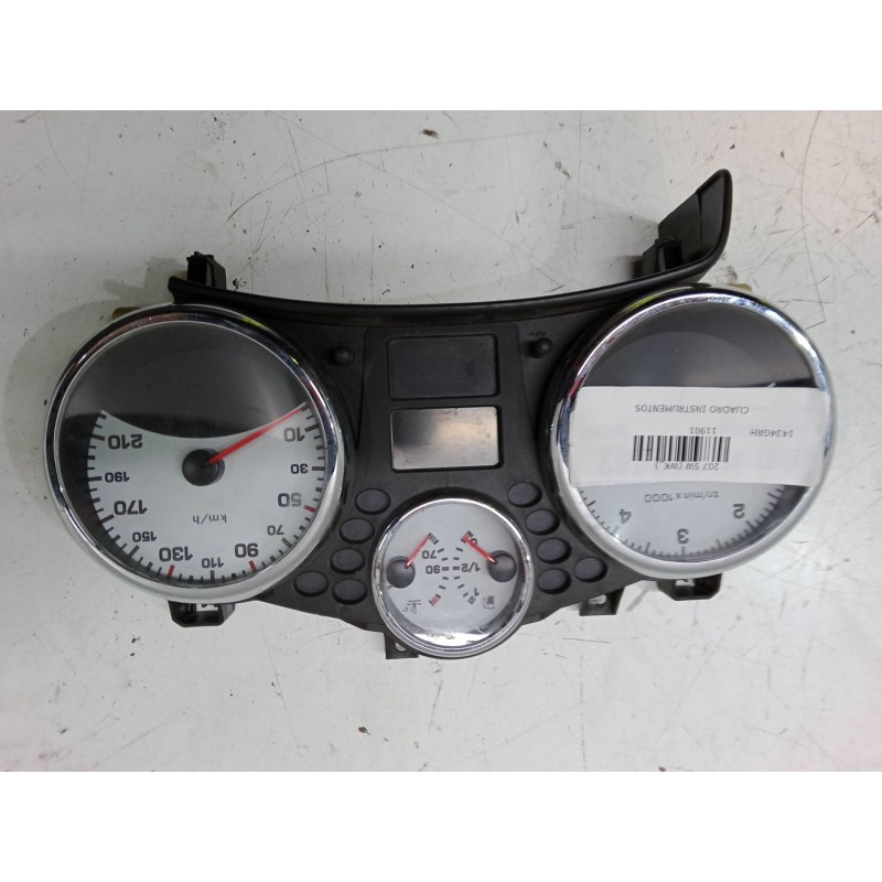 Recambio de cuadro instrumentos para peugeot 207 sw (wk_) 1.6 hdi referencia OEM IAM A2C53065547  