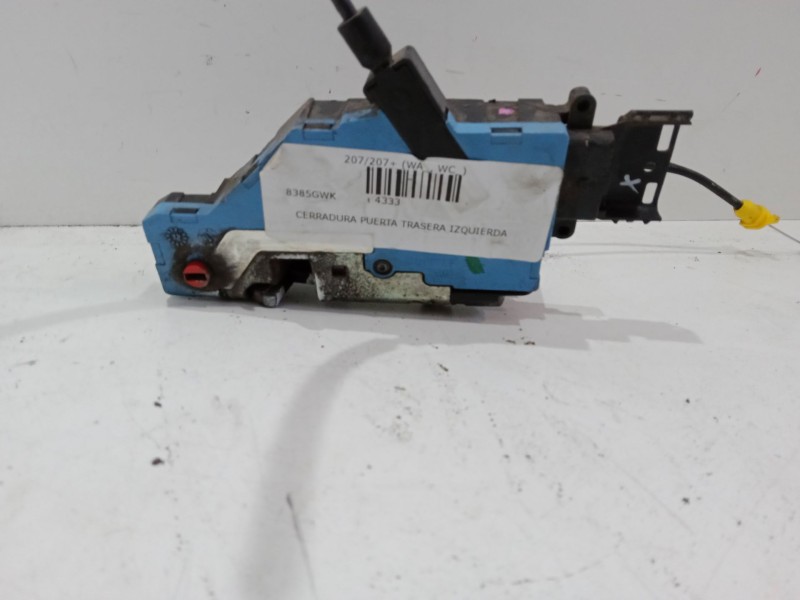 Recambio de cerradura puerta trasera izquierda para peugeot 207/207+ (wa_, wc_) 1.4 hdi referencia OEM IAM   