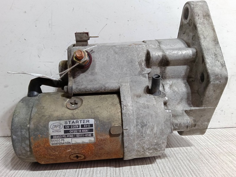 Recambio de motor arranque para kia carnival ii (gq) 2.9 crdi referencia OEM IAM 031114140  OK55218400A