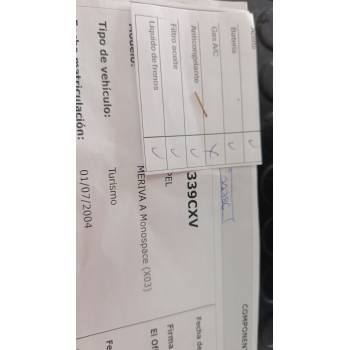 OPEL MERIVA A MONOSPACE (X03)