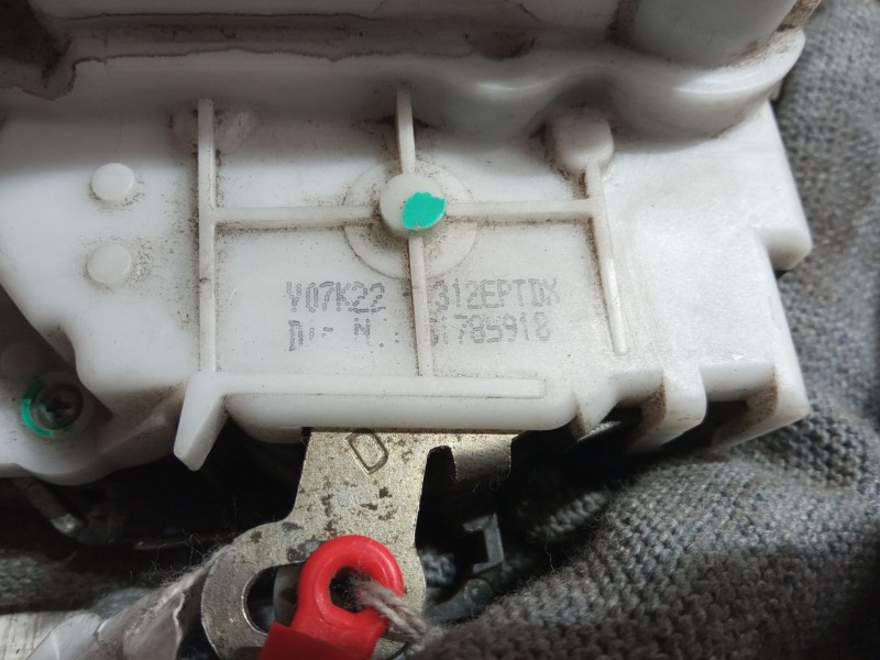 Recambio de cerradura puerta delantera derecha para fiat 500 (312_) 1.2 (312axa1a) referencia OEM IAM   