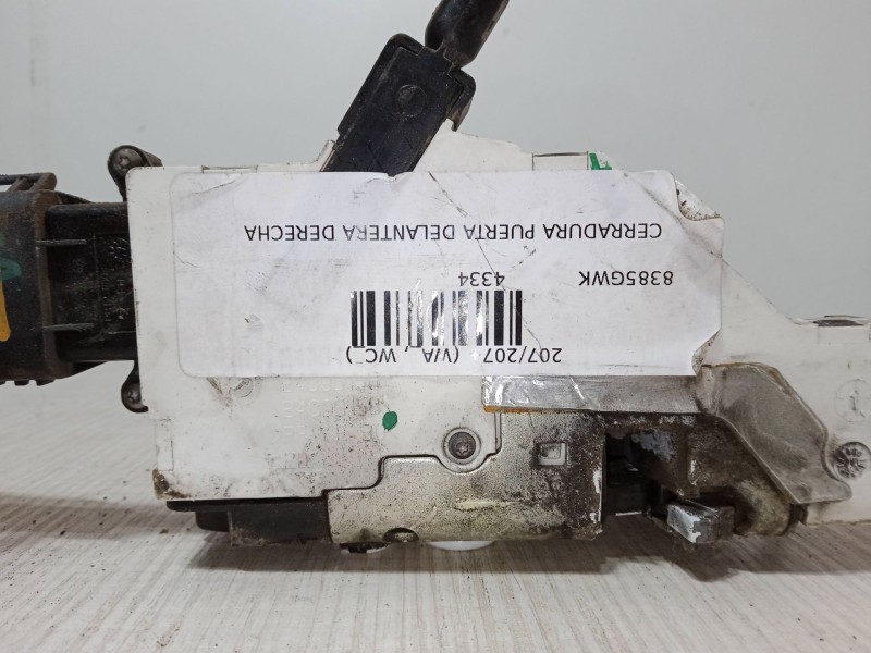 Recambio de cerradura puerta delantera derecha para peugeot 207/207+ (wa_, wc_) 1.4 hdi referencia OEM IAM   