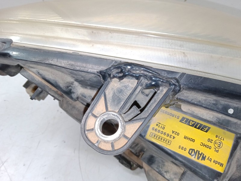 Recambio de faro izquierdo para fiat doblo monospace (119_, 223_) 1.9 jtd referencia OEM IAM   