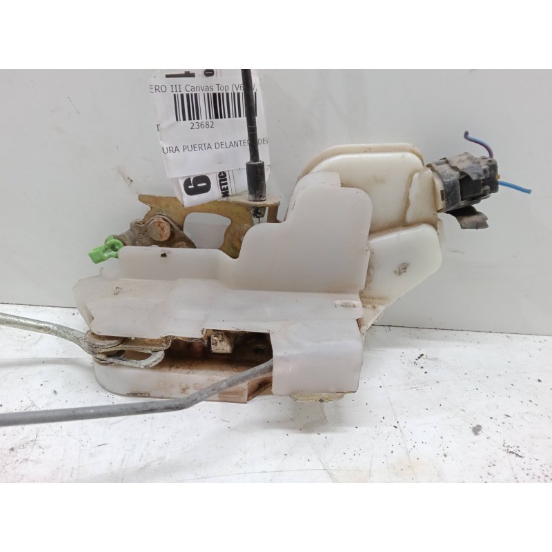 Recambio de cerradura puerta delantera derecha para mitsubishi montero iii canvas top (v6_w, v7_w) 3.2 di-d (v68w, v78w) referen