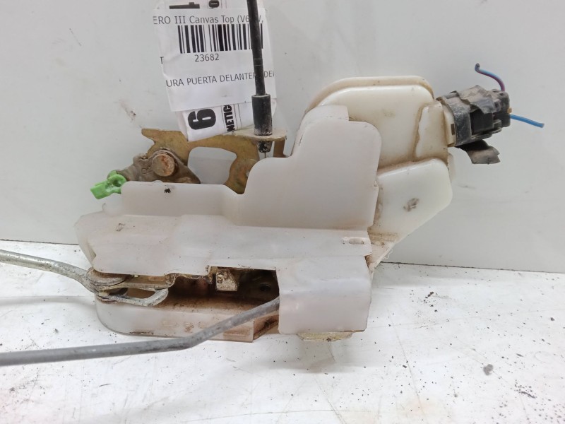 Recambio de cerradura puerta delantera derecha para mitsubishi montero iii canvas top (v6_w, v7_w) 3.2 di-d (v68w, v78w) referen
