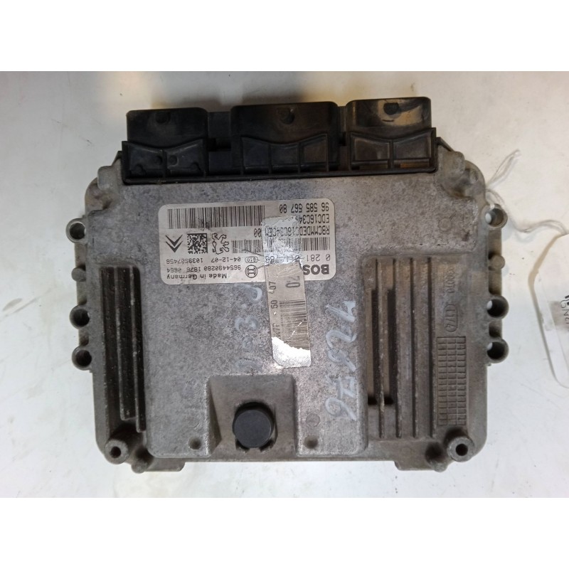 Recambio de centralita motor uce para peugeot 206 hatchback (2a/c) 1.4 hdi eco 70 referencia OEM IAM 9658556780 0281011783 96544