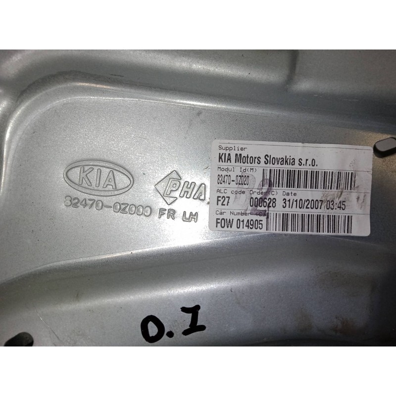 Recambio de elevalunas electrico delantero izquierdo para kia sportage ii (je_, km_) 2.0 crdi referencia OEM IAM 824700Z020  