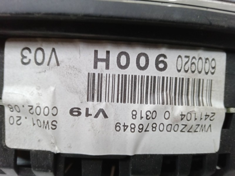 Recambio de cuadro instrumentos para volkswagen polo (9n_, 9a_) 1.2 12v referencia OEM IAM 6Q0920900H  