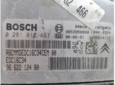 Recambio de centralita motor uce para peugeot 207/207+ (wa_, wc_) 1.6 hdi referencia OEM IAM 9662212480 EDC16C34 0 281 012 467