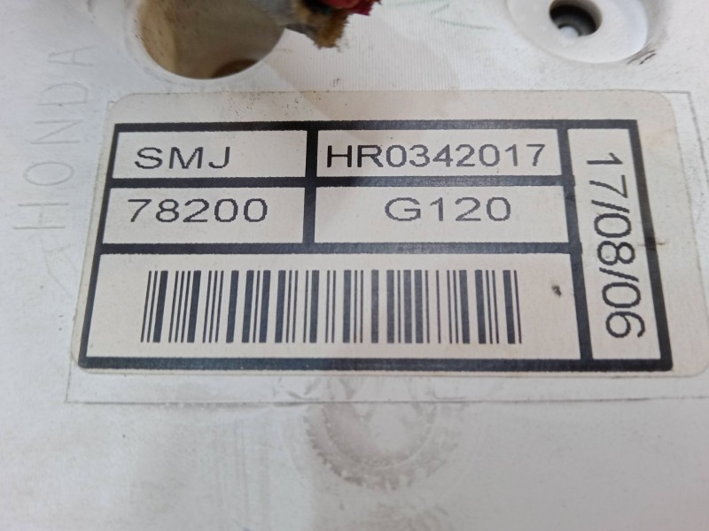 Recambio de cuadro instrumentos para honda civic viii hatchback (fn, fk) 2.2 ctdi (fk3) referencia OEM IAM 78200G120  HR0342017