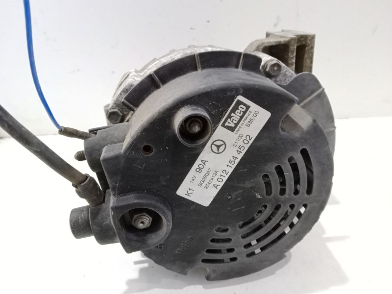 Recambio de alternador para mercedes-benz clase a (w168) a 160 (168.033, 168.133) referencia OEM IAM A0121544502 SG9B037 2542412