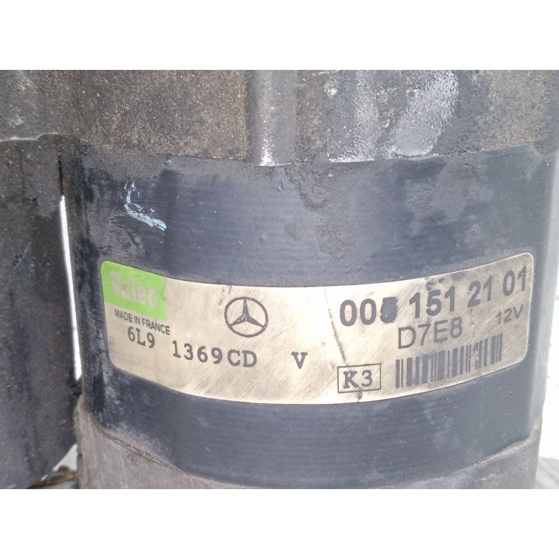 Recambio de motor arranque para mercedes-benz clase a (w168) a 140 (168.031, 168.131) referencia OEM IAM 0051512101  