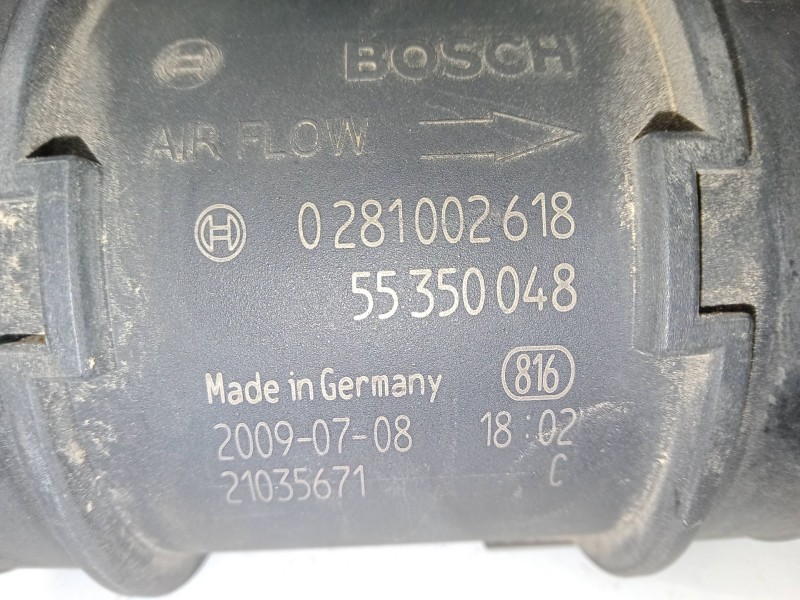 Recambio de caudalimetro para opel corsa d (s07) 1.3 cdti (l08, l68) referencia OEM IAM 55350048  0281002618