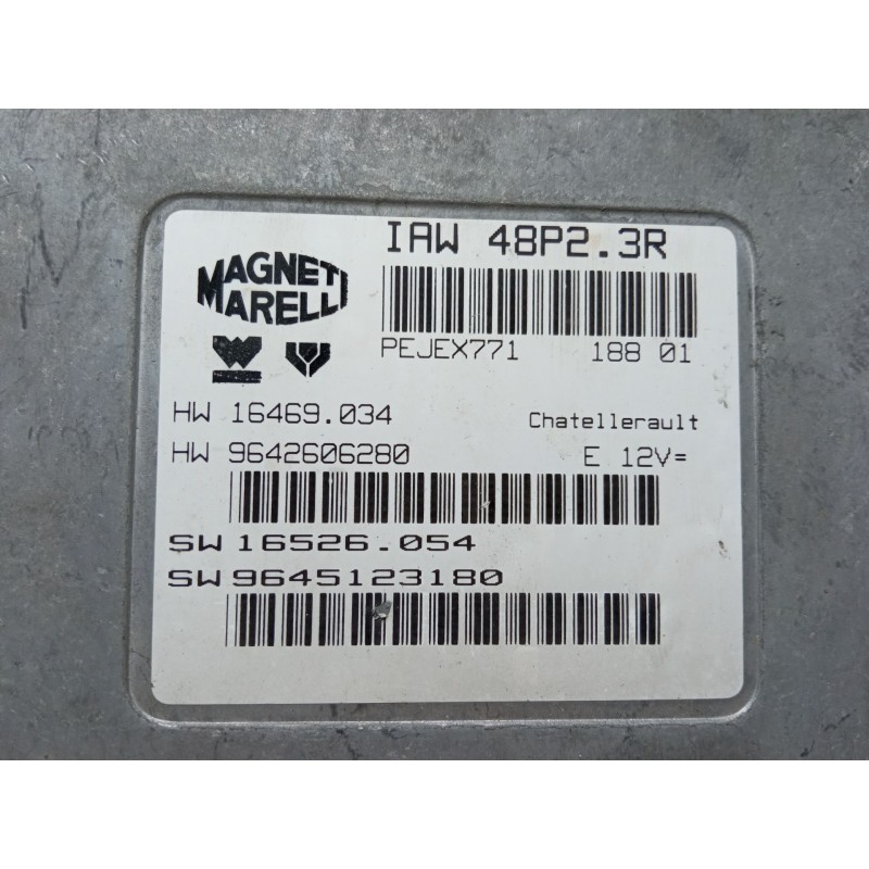 Recambio de centralita motor uce para citroën xsara coupé (n0) 1.6 i referencia OEM IAM 9642606280  