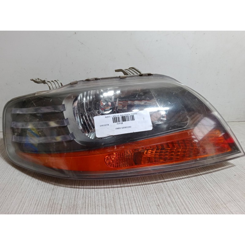 Recambio de faro derecho para chevrolet aveo / kalos hatchback (t200) 1.4 16v referencia OEM IAM   