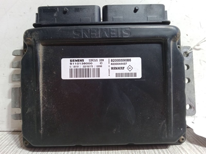 Recambio de centralita motor uce para renault twingo i (c06_) 1.2 (c066, c068) referencia OEM IAM 82000590868200044437  S1101380