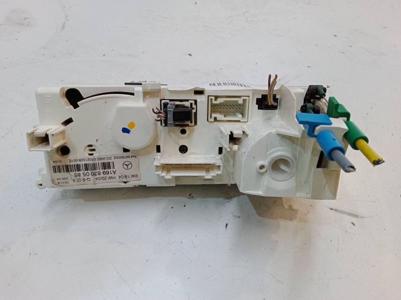 Recambio de mando calefaccion / a/a para mercedes-benz clase a (w169) a 170 (169.032, 169.332) referencia OEM IAM A1698300585  6