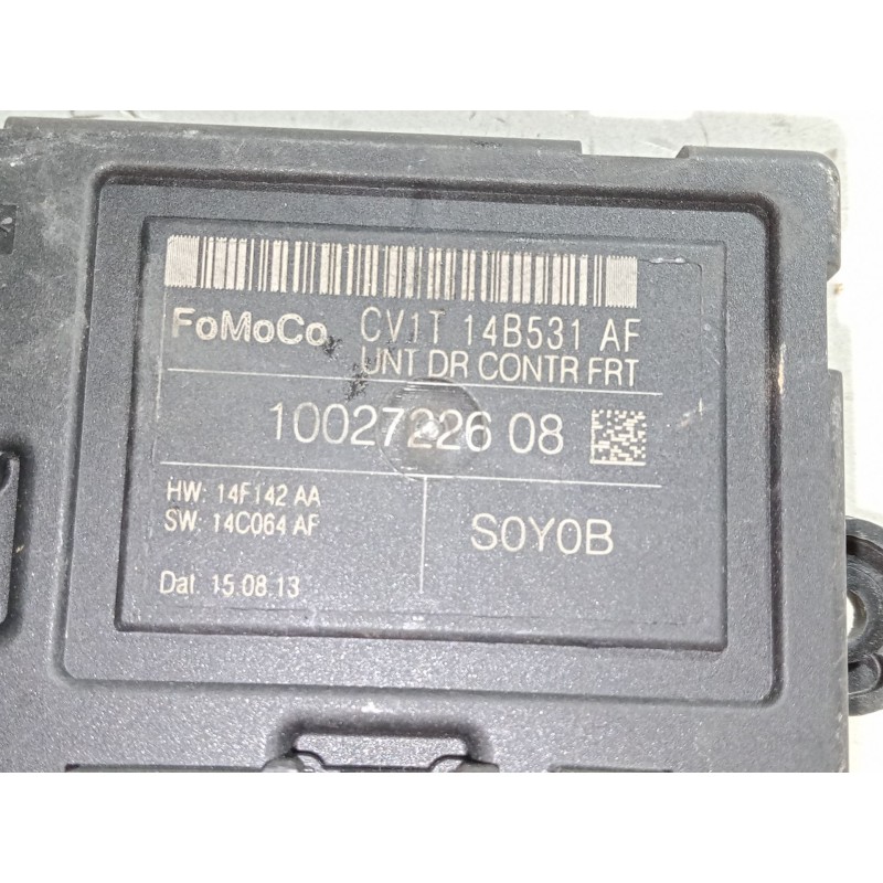 Recambio de centralita puerta delantera izquierda para ford fiesta vi (cb1, ccn) 1.0 ecoboost referencia OEM IAM CV1T14B531AF  1
