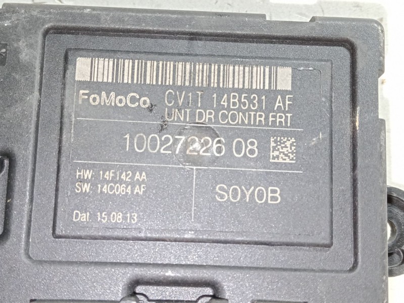 Recambio de centralita puerta delantera izquierda para ford fiesta vi (cb1, ccn) 1.0 ecoboost referencia OEM IAM CV1T14B531AF  1