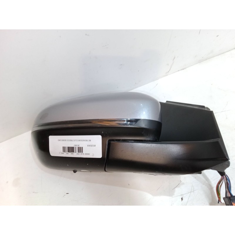 Recambio de retrovisor electrico derecho para peugeot 3008 suv (mc_, mr_, mj_, m4_) 1.2 thp/ puretech 130 (mrhnsm, mrhnsu, mrhns