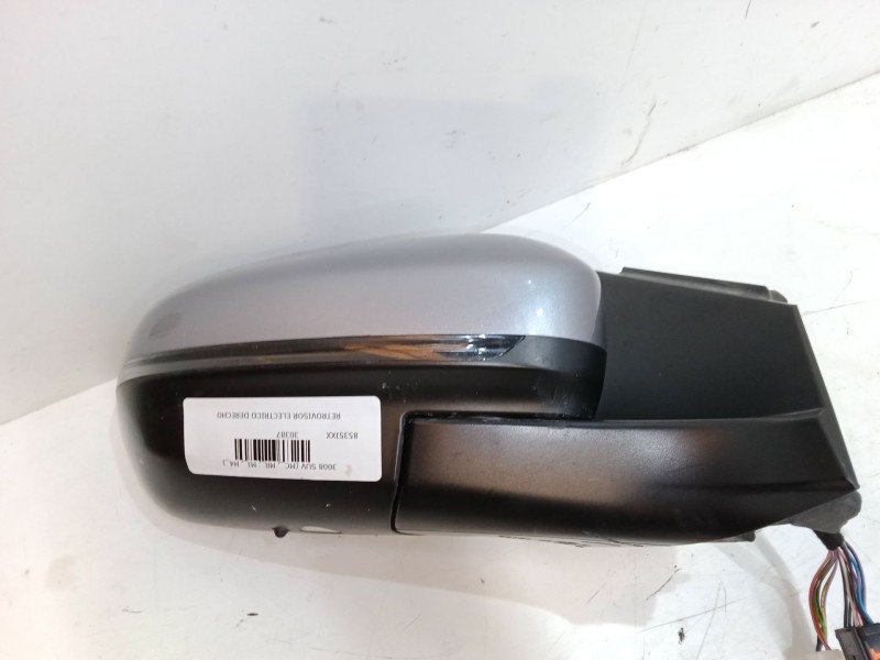 Recambio de retrovisor electrico derecho para peugeot 3008 suv (mc_, mr_, mj_, m4_) 1.2 thp/ puretech 130 (mrhnsm, mrhnsu, mrhns